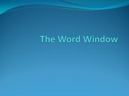 Quick Access Toolbar Provides easy access to frequently used commands. Commands are always available, regardless of task being performed. Contains Save,