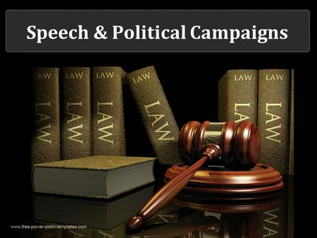 Speech & Political Campaigns. Campaign Fundraising & Spending 2004 Election –Congressional $985.4 million raised = 20% inc. from 2002 $911.8 million spent.