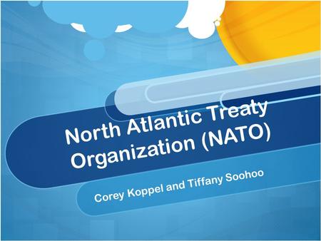 North Atlantic Treaty Organization (NATO)