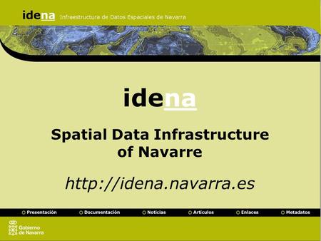 Idena Spatial Data Infrastructure of Navarre