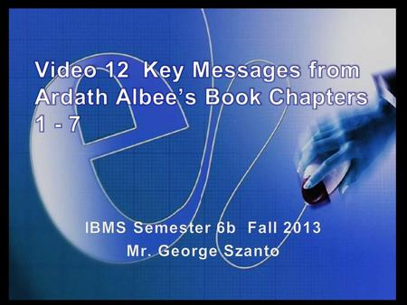 Slide 5.1. Topics Covered Highlight key learnings from chapters 1 – 7 of Ardath Albee’s book Please note – listening to this lecture does NOT replace.