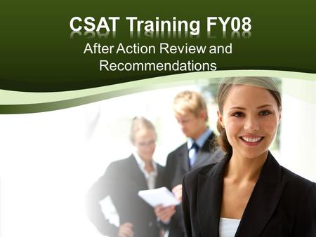 After Action Review and Recommendations. Feedback Issues & Recommendations –Communication and Training –Content and Navigation –508 Compatibility –eAuthentication.