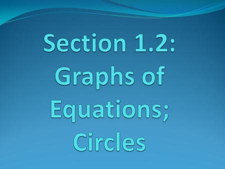 Determine if the following point is on the graph of the equation. 2x – y = 6; (2, 3) Step 1: Plug the given points into the given equation. 2(2) – (3)