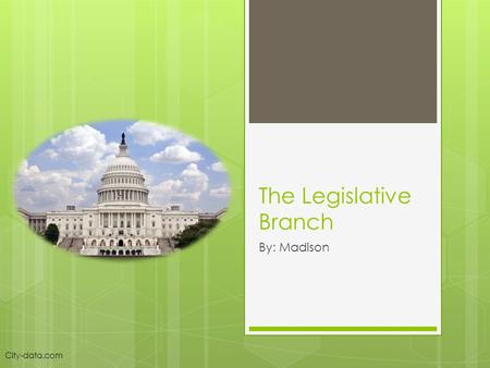 The Legislative Branch