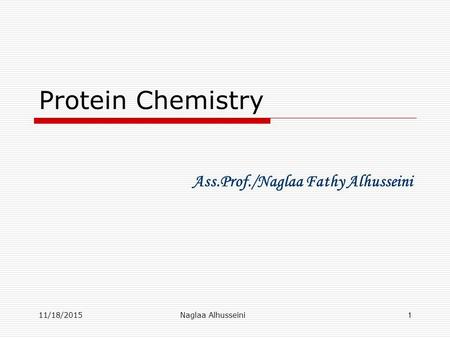 Ass.Prof./Naglaa Fathy Alhusseini