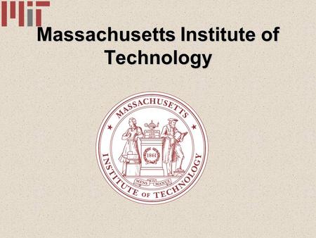 Massachusetts Institute of Technology. Index A) The M.I.T - History - Geographical situation - Type of institute B) Research Activities and Partnerships.