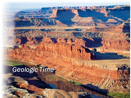 Geologic Time.  How Geologists Think about Time  The big word: Uniformitarianism  “Simply” put: If the geologic processes we observe today are representative.