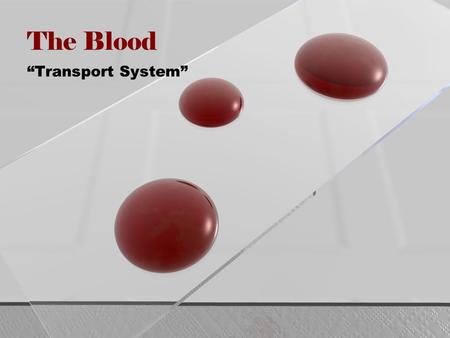 The Blood “Transport System”. Composition of the Blood Blood makes up ~8% of total body weight ~55% plasma ~45% formed elements 4 to 5 liters for average.