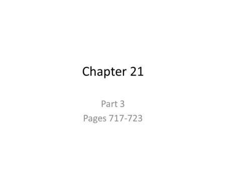 Chapter 21 Part 3 Pages 717-723. Terms to Know De Facto Segregation De Jure Segregation Malcolm X Stokely Carmichael Black Power Kerner Commission Civil.