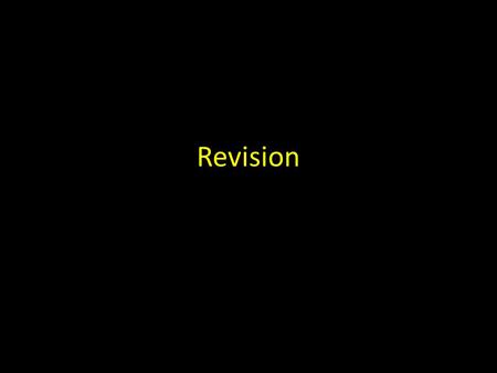 Revision. The Paper Watch out for … Identify and explain Explain with examples Compare and contrast Discuss and justify Marks – figure out the marks.