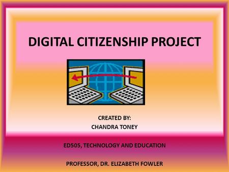 DIGITAL CITIZENSHIP PROJECT