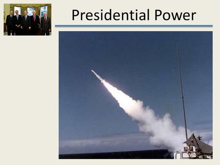 Presidential Power. What does the president do? Presidential Power Rossiter Description Other Descriptions Constitution Non- Constitution.