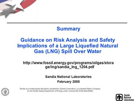 Sandia National Laboratories