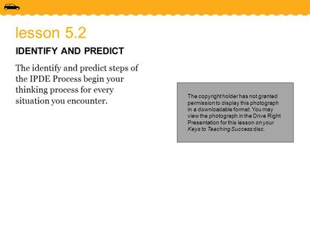 lesson 5.2 IDENTIFY AND PREDICT