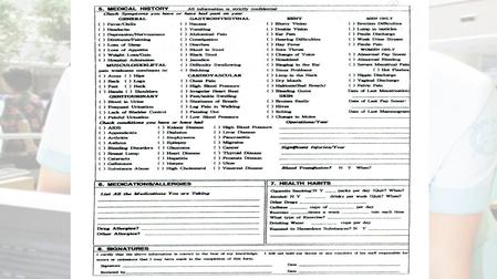 Form. Height/ weight Nurse : I will measure you height. Nurse : Please step on here. Nurse : Please stand up straight while pressing your head backward.