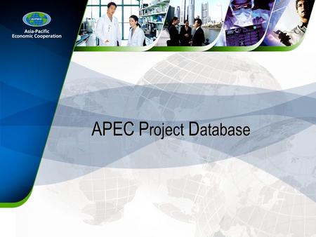 APEC Project Database.