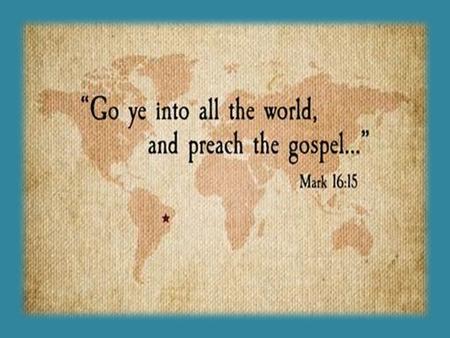 GO! GO! GO! 1.The Resurrected Jesus declares all authority has been given unto Him in heaven and on earth 2.Go Therefore (or: therefore, because of.