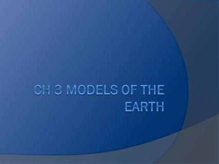 Topics Know how latitude and longitude are set up (If given a point you should be able to find a general location on the earth) Map projections ○ If given.