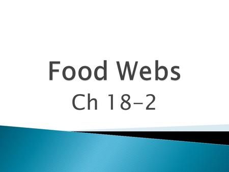 Ch 18-2.  Make a list of everything that you ate yesterday.  Next to each item, write where it comes from (Hint: list plant or animal).