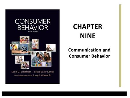 Communication and Consumer Behavior