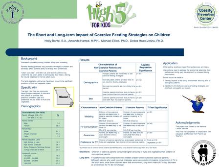 Characteristic (N = 1658) Parent: MN age 28.9 ± 7.0 MN BMI 27.1 ± 6.2 % Parent Gender Male Female 1.6 98.4 Parent Race White African American Other 81.1.