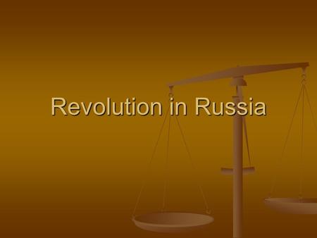 Revolution in Russia. National Collapse World War I was devastating for Russia World War I was devastating for Russia Russia’s lack of industrial development.