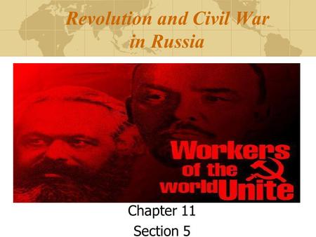 Revolution and Civil War in Russia