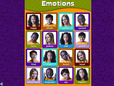 Emotions Whole-organism responses to a stimulus, involving: 1.Physiological arousal 2.Expressive behaviors 3.Conscious experience Mood – overall feeling.