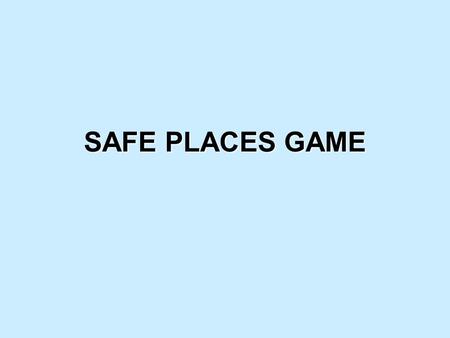 SAFE PLACES GAME. With safe injection sites would there be an increased use of addiction treatment? The SIF's opening was associated independently with.