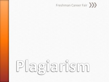 Freshman Career Fair. Newark Catholic Code of Academic Integrity » According to the Newark Catholic Code of Academic Integrity, plagiarism is: » “Using.