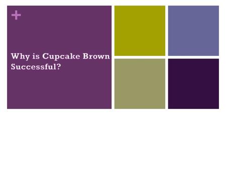 +. + Success is measured by the psychosocial development of an adult individual. We meet Cupcake as she was approaching adolescence (11 years old) and.