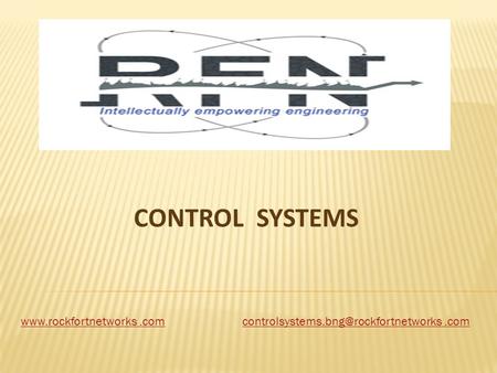 CONTROL SYSTEMS