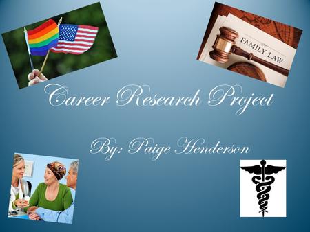 Career Research Project