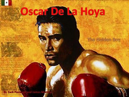 Oscar De La Hoya was on born February 4, 1973 and became known as The Golden Boy. He is a retired American boxer of Mexican descent. He won a gold medal.