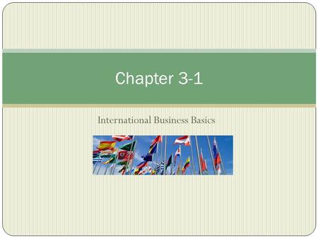 International Business Basics