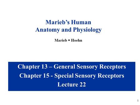 Anatomy and Physiology