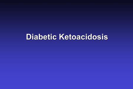 Diabetic Ketoacidosis.  An anion gap acidosis due to severe insulin deficiency and excess of counterregulatory hormones.