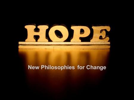 New Philosophies for Change. Dr. Mary Zournazi Senior Lecturer School of Social Sciences The University of New South Wales.