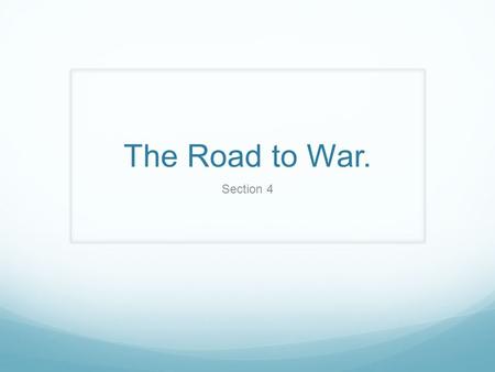 The Road to War. Section 4. War in the old Northwest 1790’s: Miami, Delaware, Shawnee, came together to fight American expansion. Battle of Fallen Timbers: