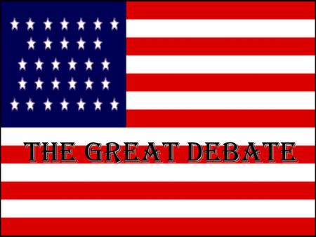 The Great Debate. Sectionalism Divides America Sectionalism - the placing of the needs of one section of the country over the needs of the whole country.Sectionalism.