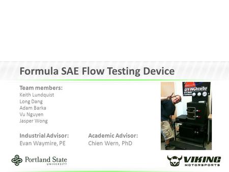 Formula SAE Flow Testing Device