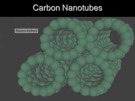 Carbon Nanotubes. Carbon Nanotubes were discovered by Mr. Sumio Ijima in the year 1991.