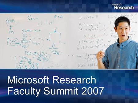 Microsoft Research Faculty Summit 2007. Call To Action: What Can YOU Do To Help Attract And Retain Women In Computing Panelists: Andy Bernat - CRA Lucy.