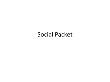 Social Packet. “We dead, we dead are a vaster army Than those on land, than those at sea!... And all our loves and hates and strifes Still flow above.