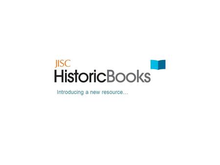 Introducing a new resource…. Bring your work to life with an unprecedented range of primary sources.