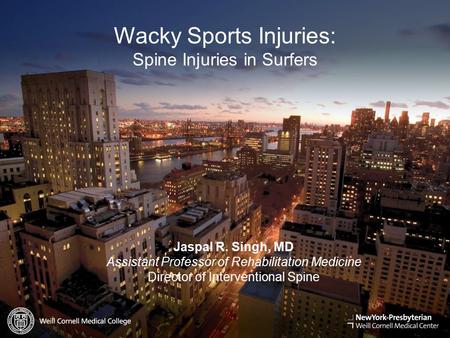 Wacky Sports Injuries: Spine Injuries in Surfers