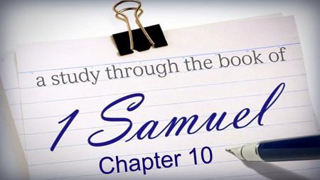 Chapter 10. For we are His workmanship, created in Christ Jesus for good works, which God prepared beforehand that we should walk in them. Ephesians.