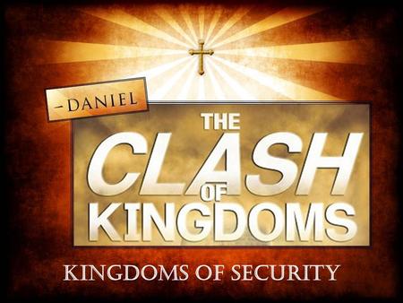 Terry Bozeman. Daniel 5 World’s View of Security Security is found in power Security is placed in wealth.