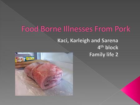 Contaminated food can make you or someone else ill. When people think they have the flu or a stomach bug, they may have a food borne illness (FBI).