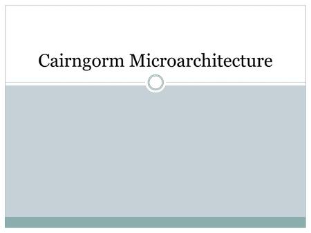 Cairngorm Microarchitecture. Pronunciation Cairngorm (kârn gôrm) n. yellowish-brown variety of quartz, especially found in Scottish Cairngorm mountain.